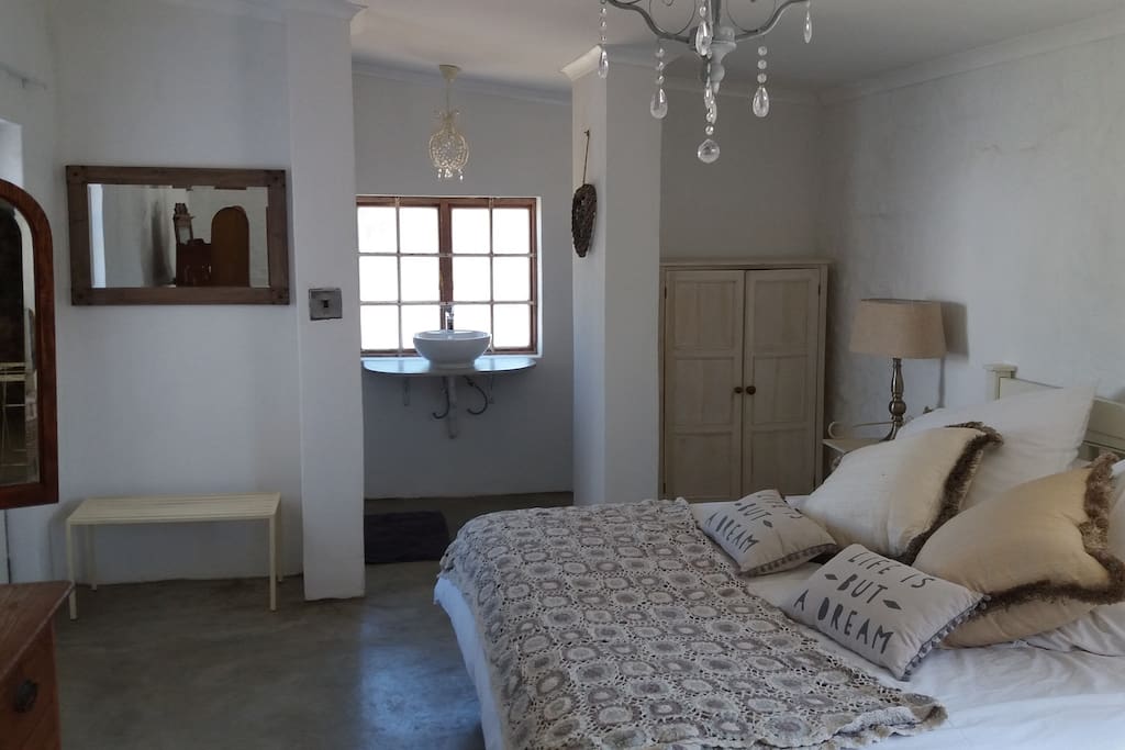 Main bedroom and bathroom