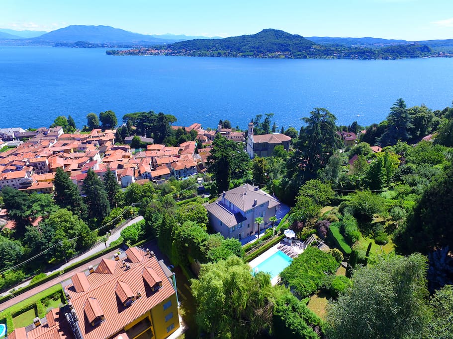 Villa Belvedere Meina, a lovely villa with views over Lake Maggiore!