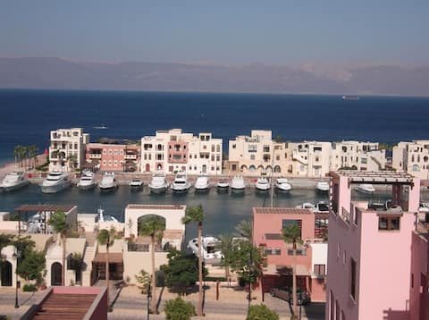 Sea View Apartment - Tala Bay Resort, Aqaba,Jordan