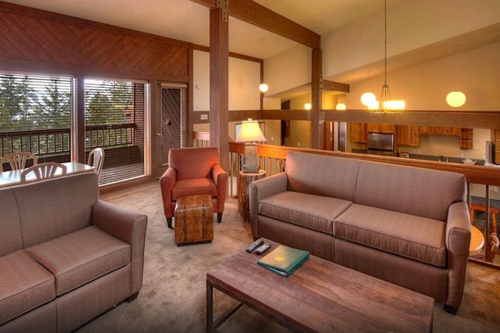 Penthouse upper level Living Area