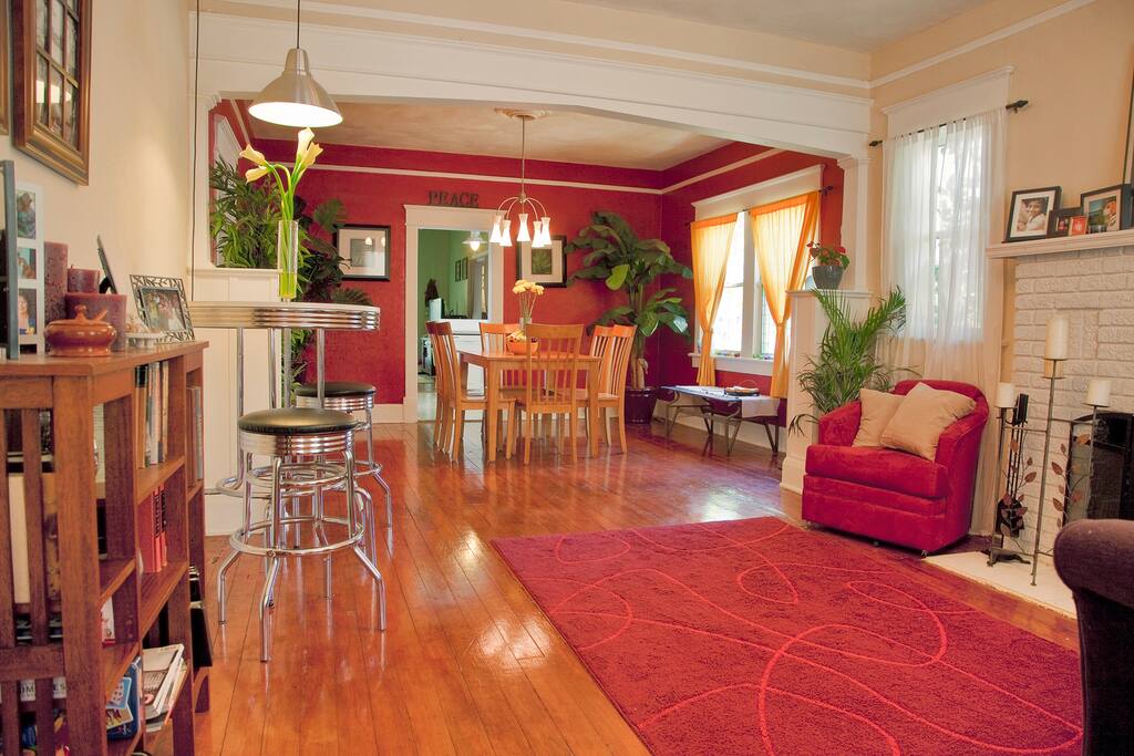 Bedroom in Beautiful 1924 Bungalow Bungalows for Rent in Tampa