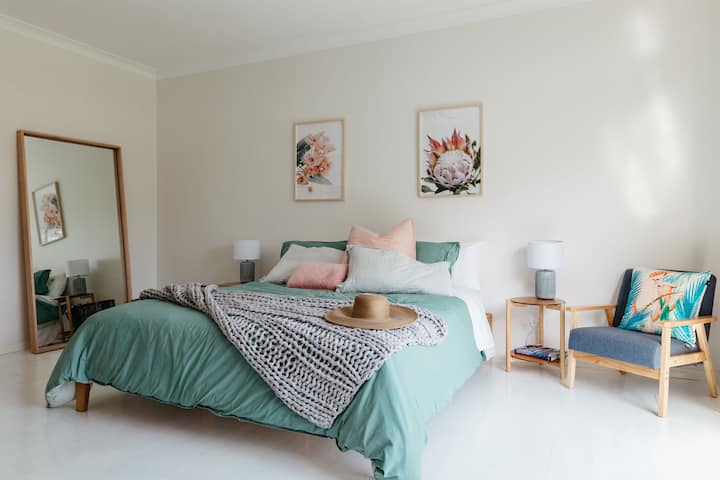 Bedroom 1 - King Bed in spacious bedroom with Ensuite