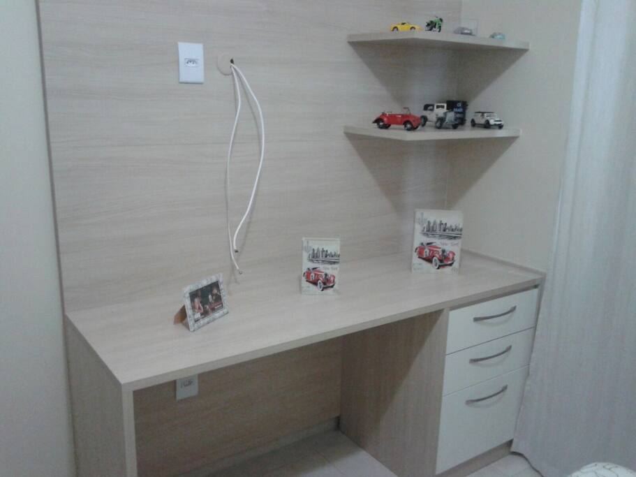 Quarto com moveis planejados