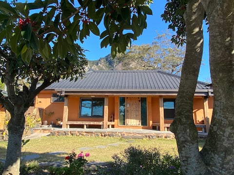 Pongnang House No. 2 Ressentez l'énergie de la montagne Sanbangsan dans la cour avant privée + loess maison solitaire