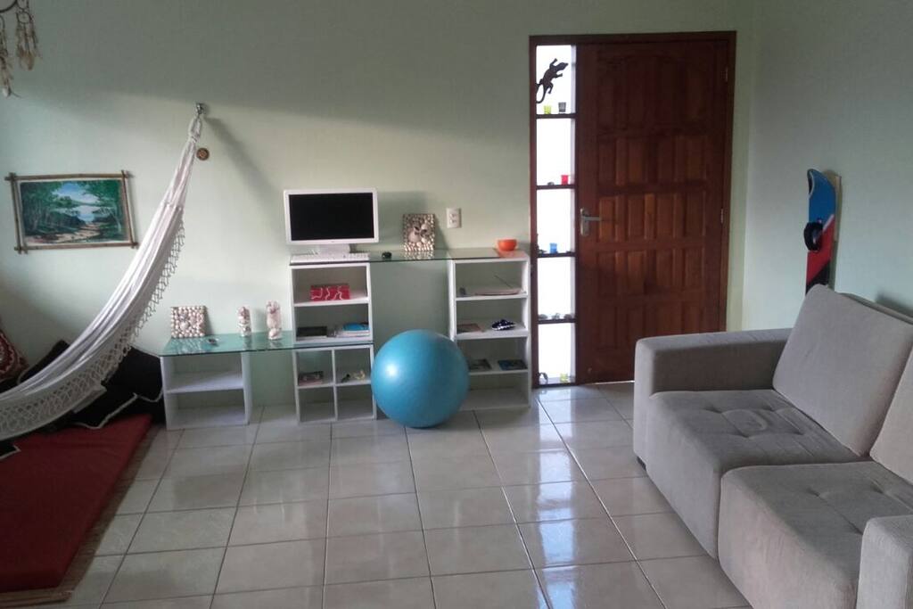 Após um dia aproveitando a ilha, um lugar para relaxar...