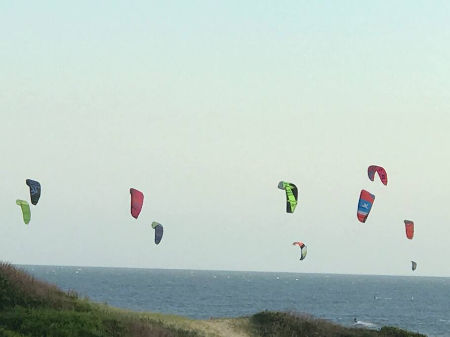 Vistas desde el balcon a la playa parada 31