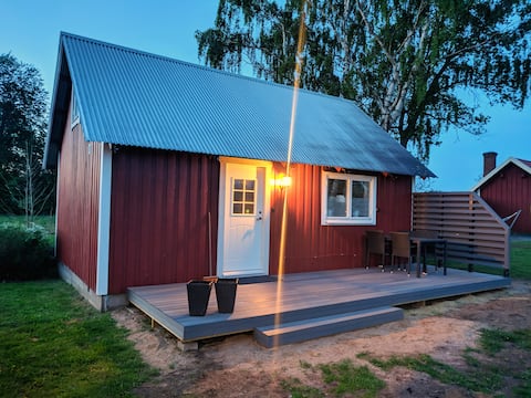 Detached cottage in the countryside in beautiful Borgunda