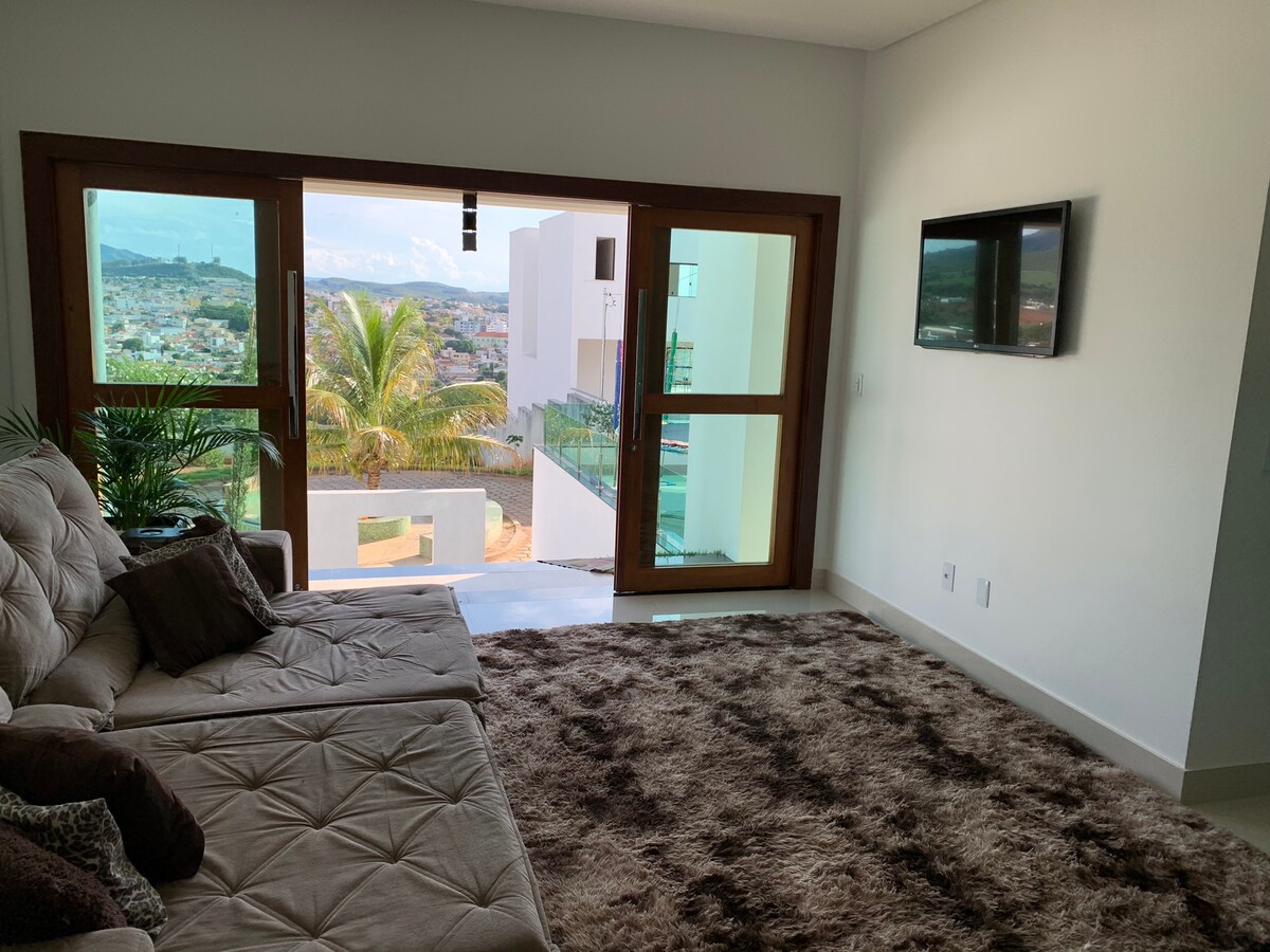Airbnb em destaque: House in a condominium near Escarpas do Lago em Piumhi