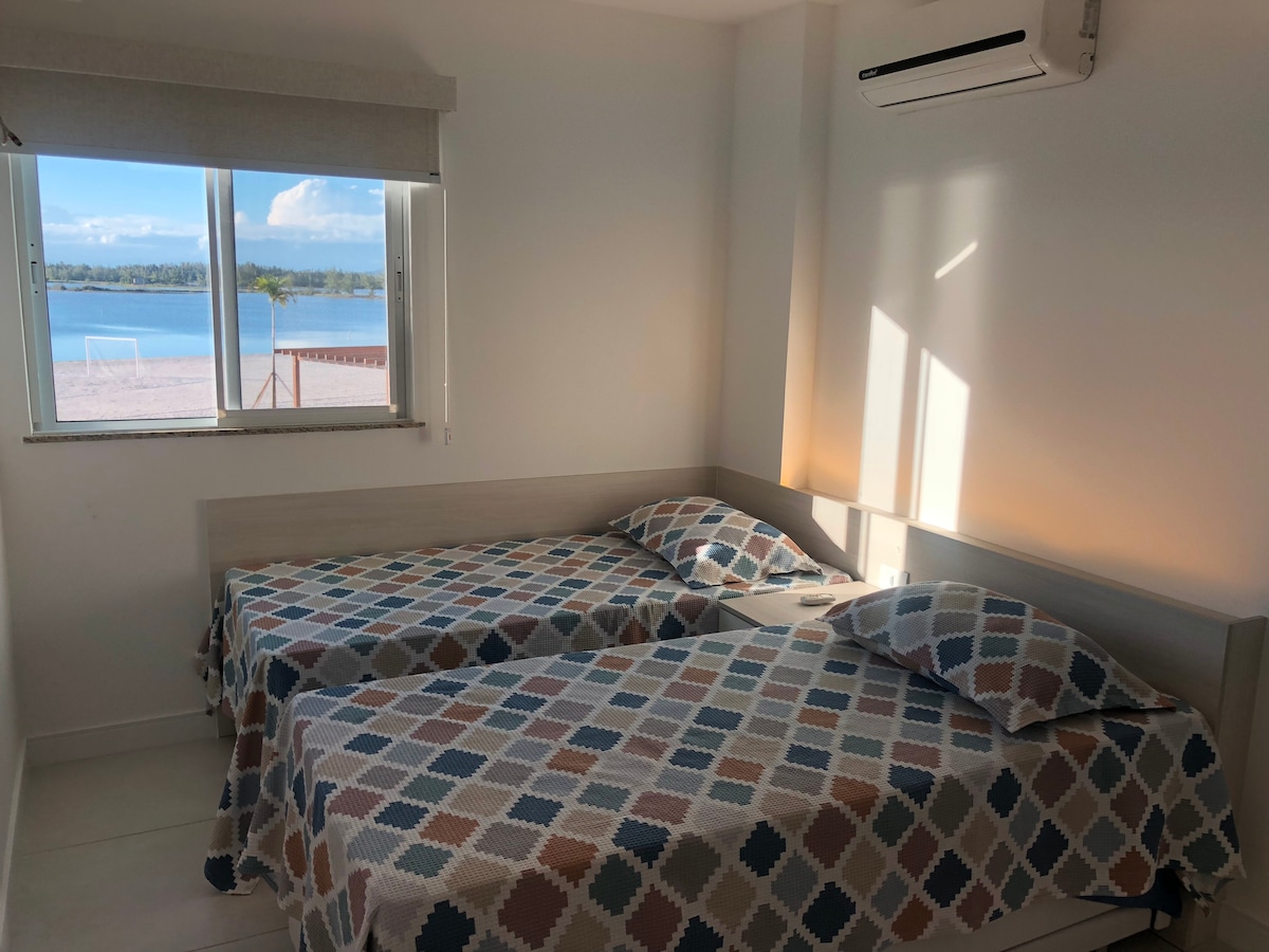 ¡Habitación individual! ¡Mira las vistas desde la ventana! 