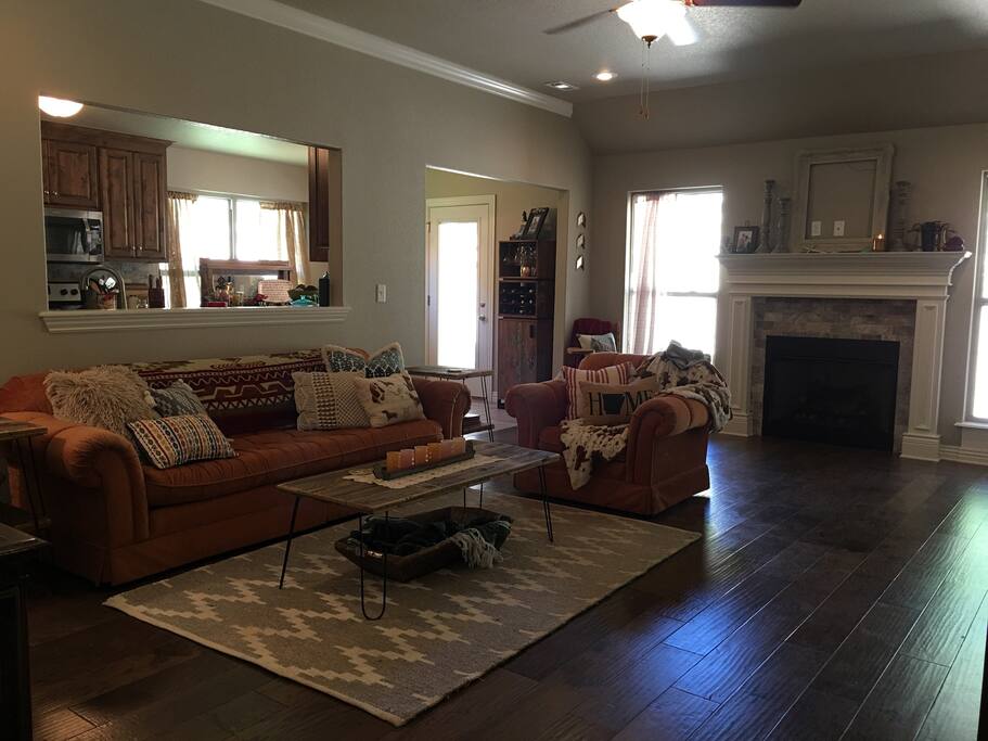 Shared living area.