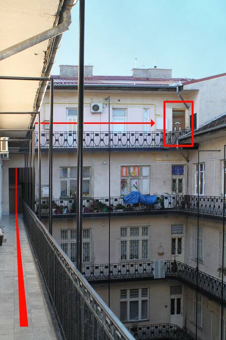 The 5th floor and the door