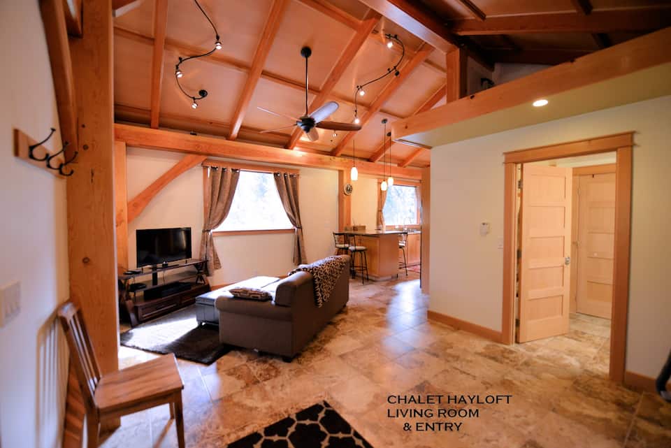 Loft-Bagno in camera-Firma-Vista montagna-Hayloft Cottage — foto 1