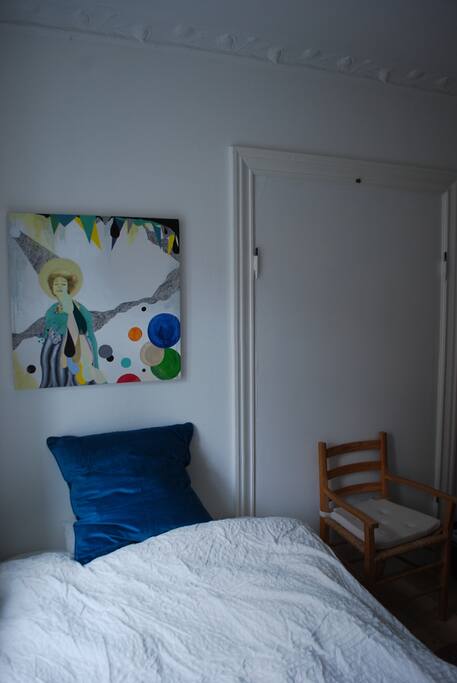 Bed in the room