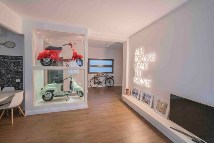 New Design and stylish loft near Vatican City