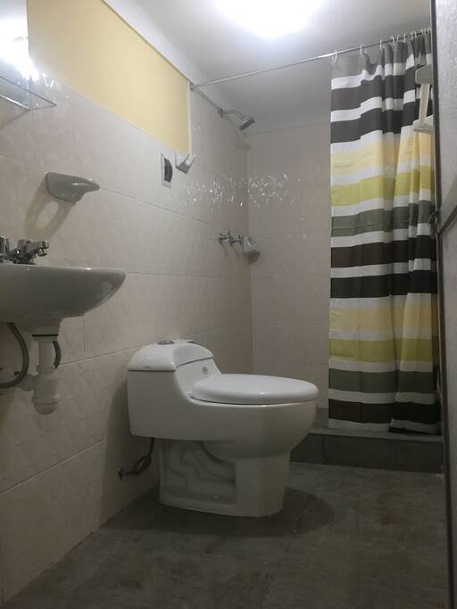 Clean bathrooms