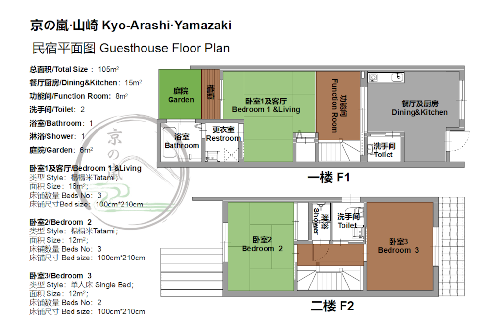 平面图 Floor Plan