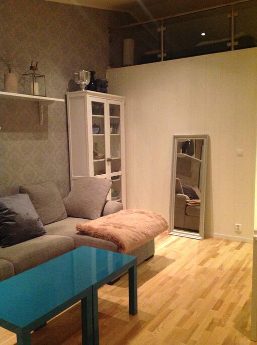 Living room and loft