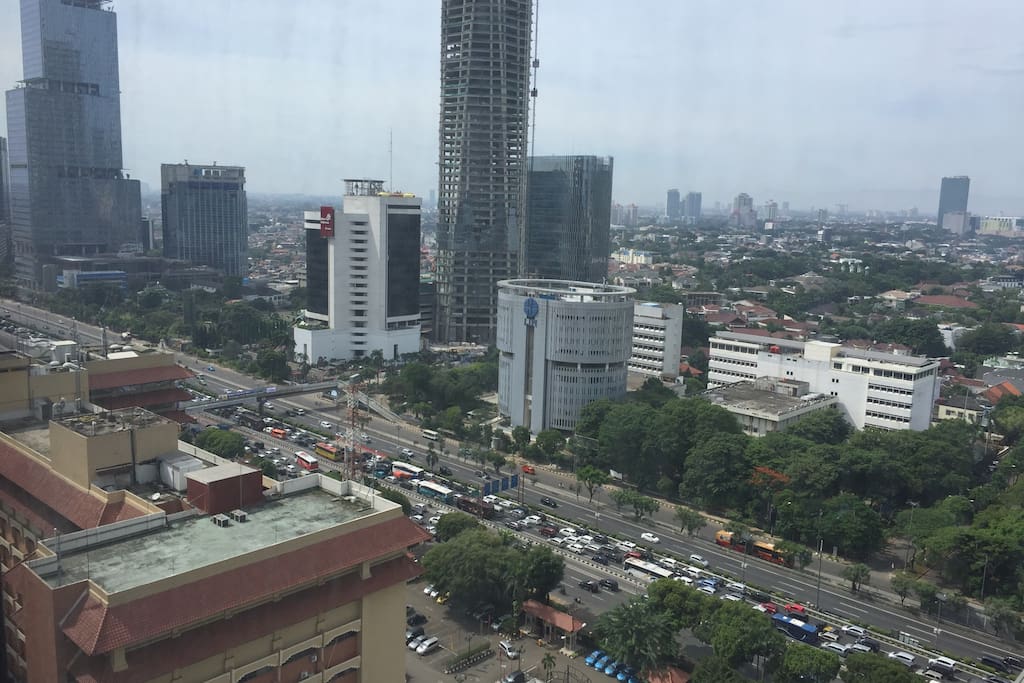 View from main room in 26th floor