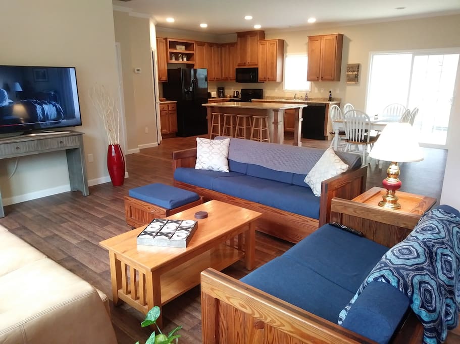 Living Room and Kitchen