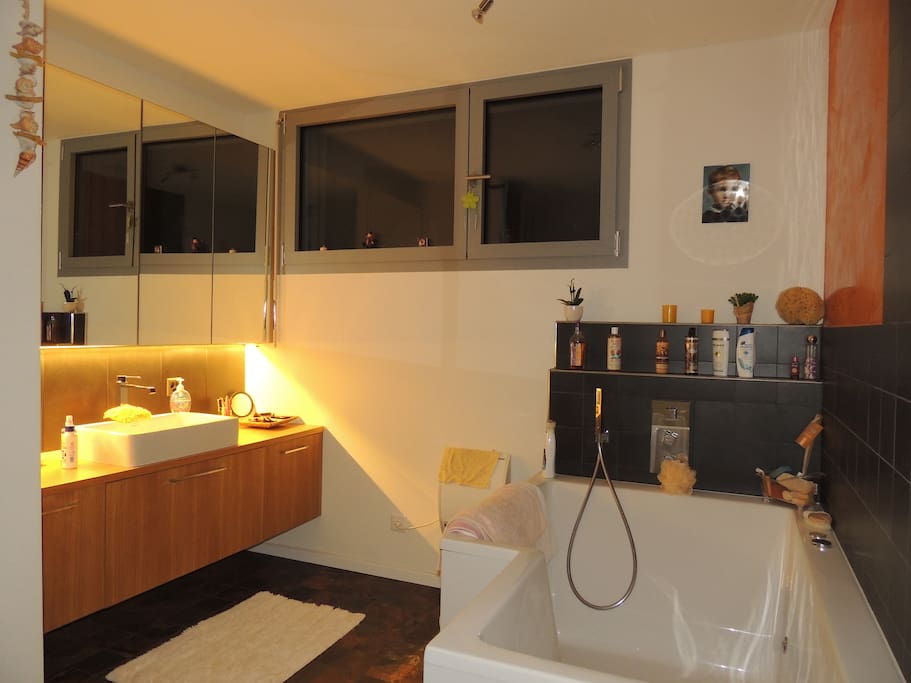 The bathroom