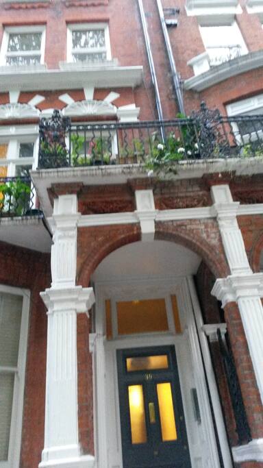 Front of the building