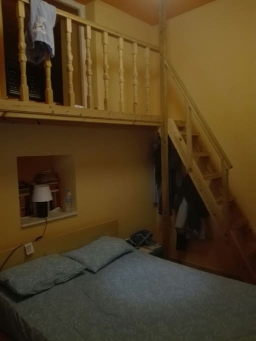 second bedroom only for two young children, upstairs.