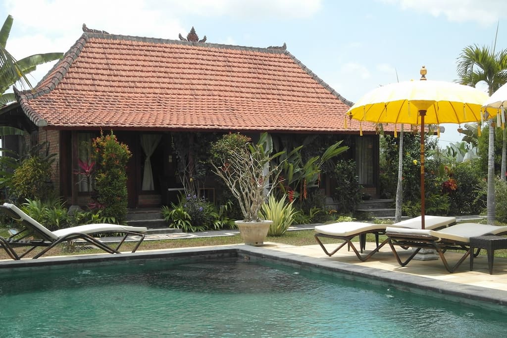 Chambre Heliconias - Bed & Breakfasts for Rent in Ubud 