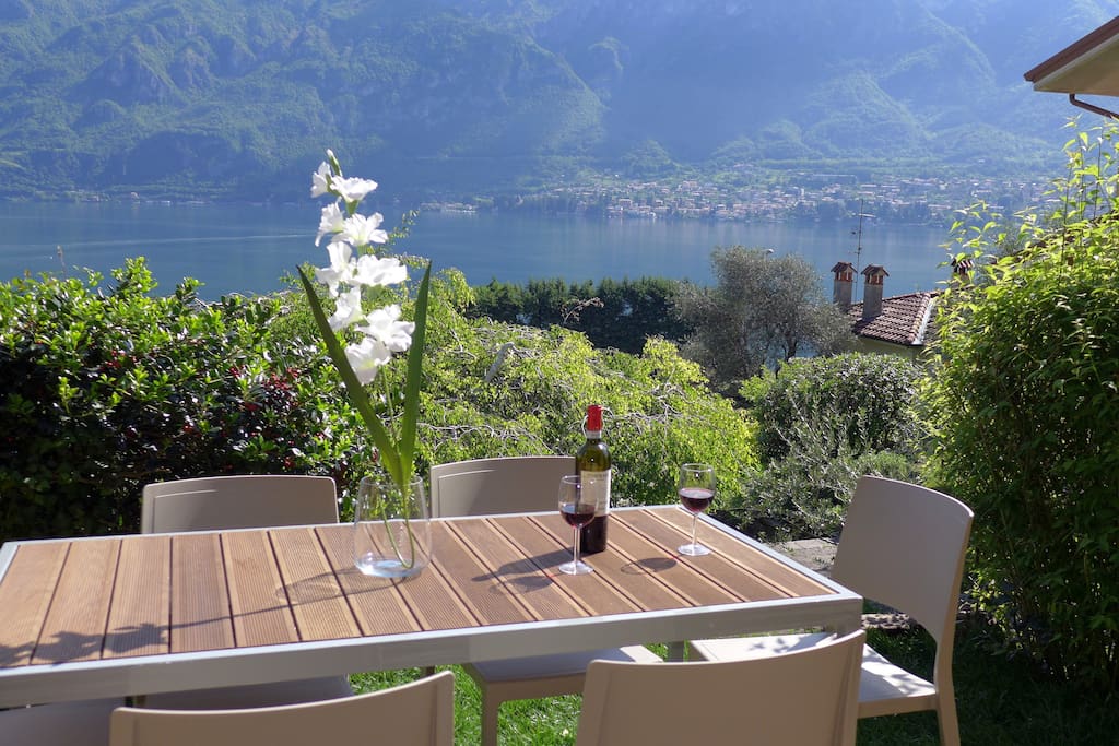 Table in the patio