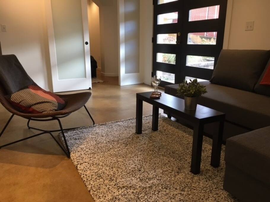 Main living space, alternate view.
