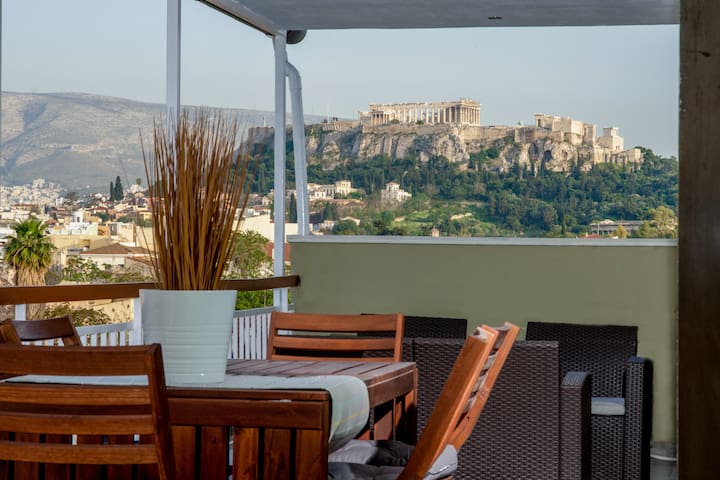 Acropolis in my balcony!!!