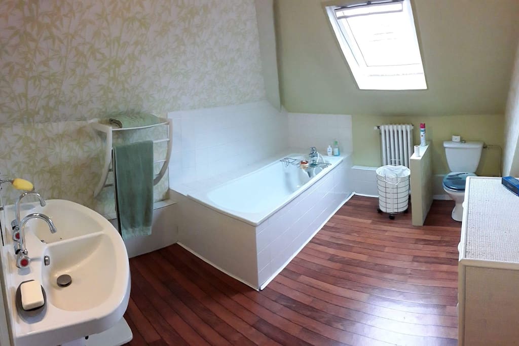 Salle de bain, chambre 1 et 2