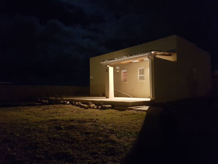 Mosselbaai Manor by night.
#Mosselbay Manor