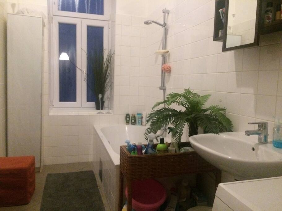 geteiltes Badezimmer / shared bathroom