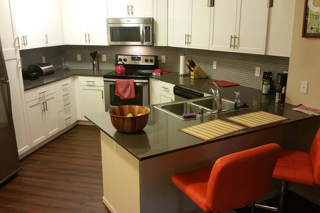 fully-equipped kitchen