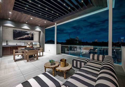 Glass Haus • Modern Luxury •  River Oaks •Elevator