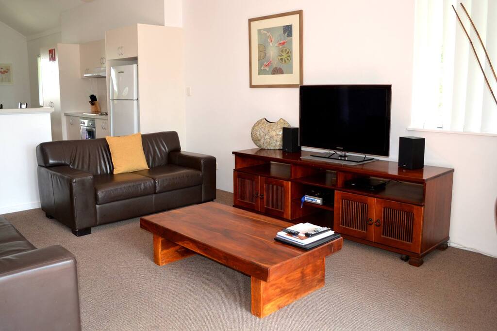 Open plan, spacious, living and dining