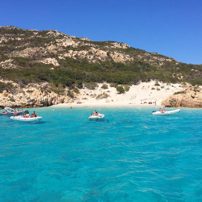 The beautiful waters of the archipelago.