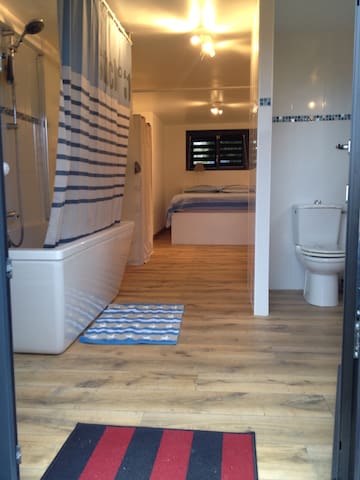 Room and private bathroom