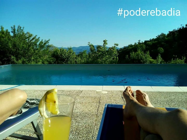 Podere Badia 4 Rooms In Toscana Con Piscina - Mugello