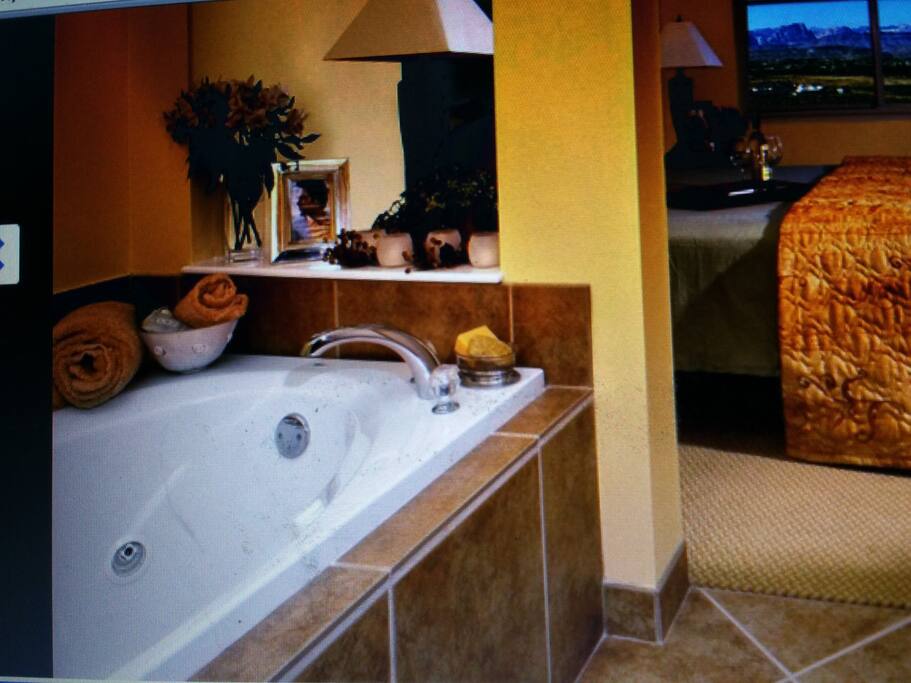 Spa in the bedroom