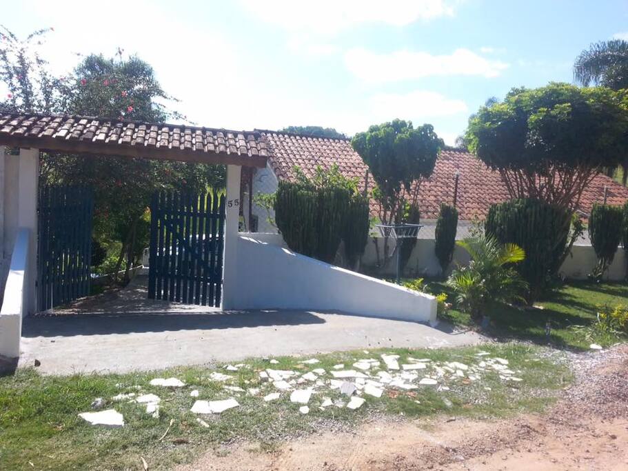 Faxada da casa