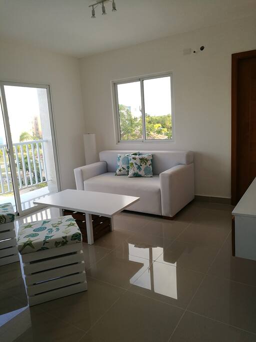 Sala con magnífica ventilación