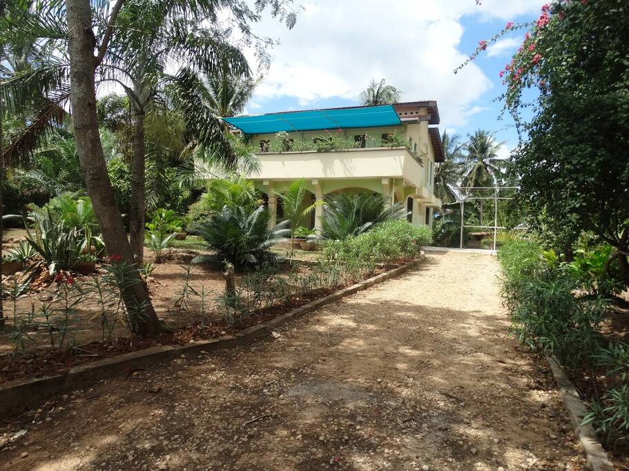 Your gateway to Baobab Ville with plenty of safe parking space.