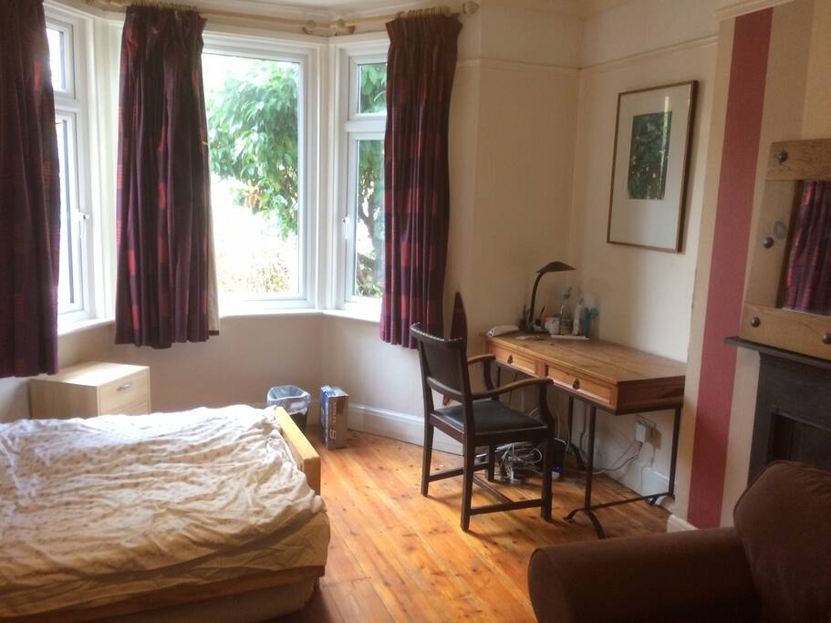Bed, Desk, Personal sofa :)