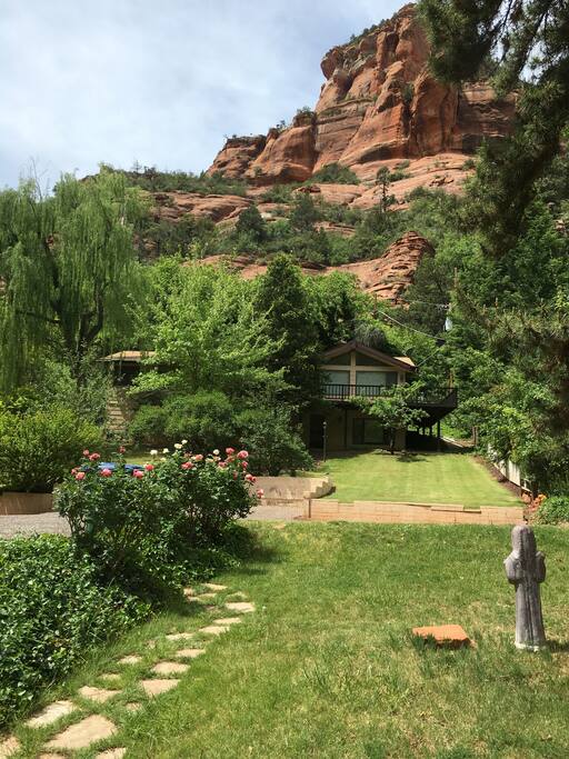 An amazing view from right out the front door