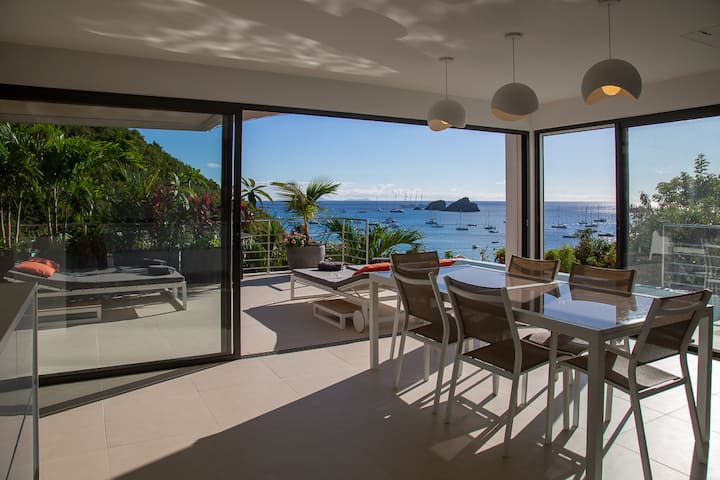 Chic Retreat, Stunning Views, Steps From The Beach - Saint-Barthélemy