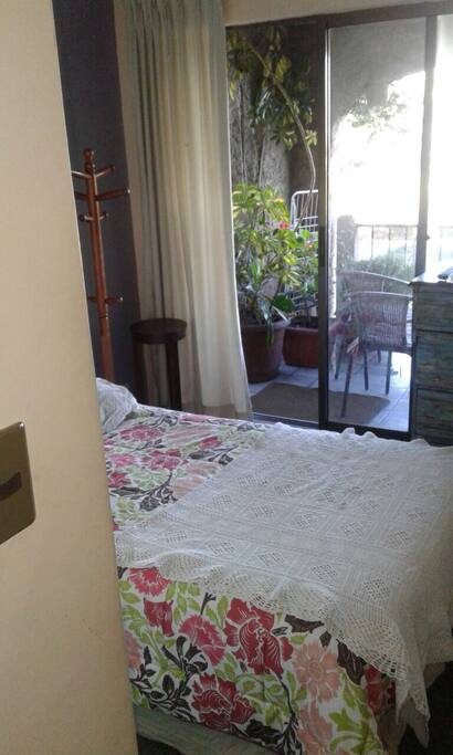 Habitación individual con salida a la terraza