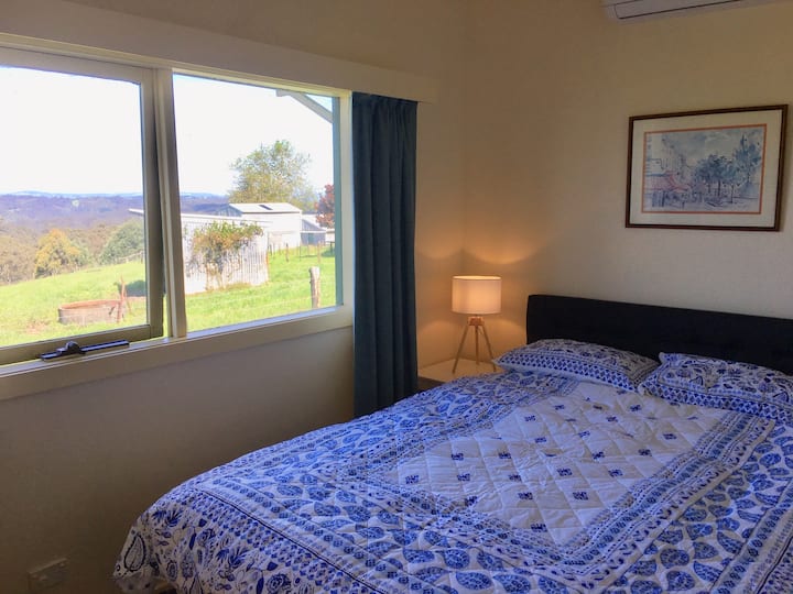 The main bedroom at the studio