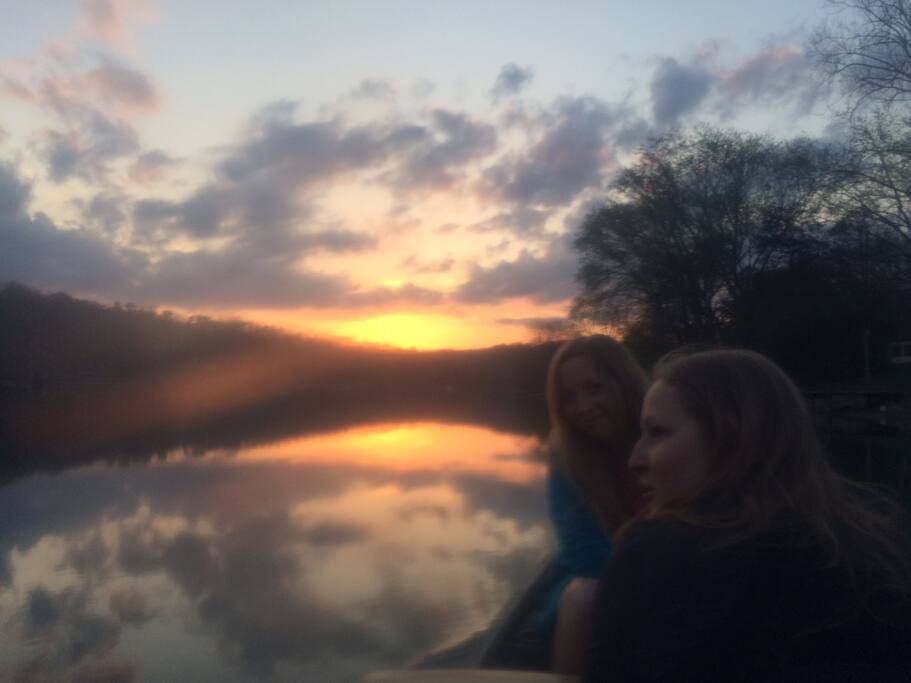 Sunset on Melton Hill Lake