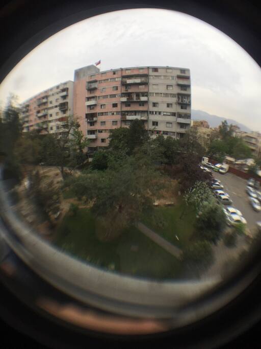 Vista del dormitorio